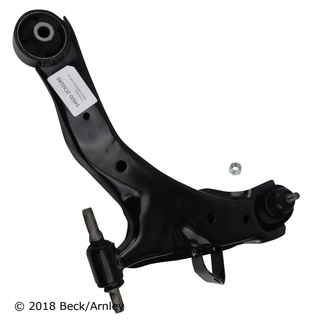 Beck/Arnley 102-6654 2005-2008 Hyundai Tiburon Suspension Control Arm and Ball Joint Assembly