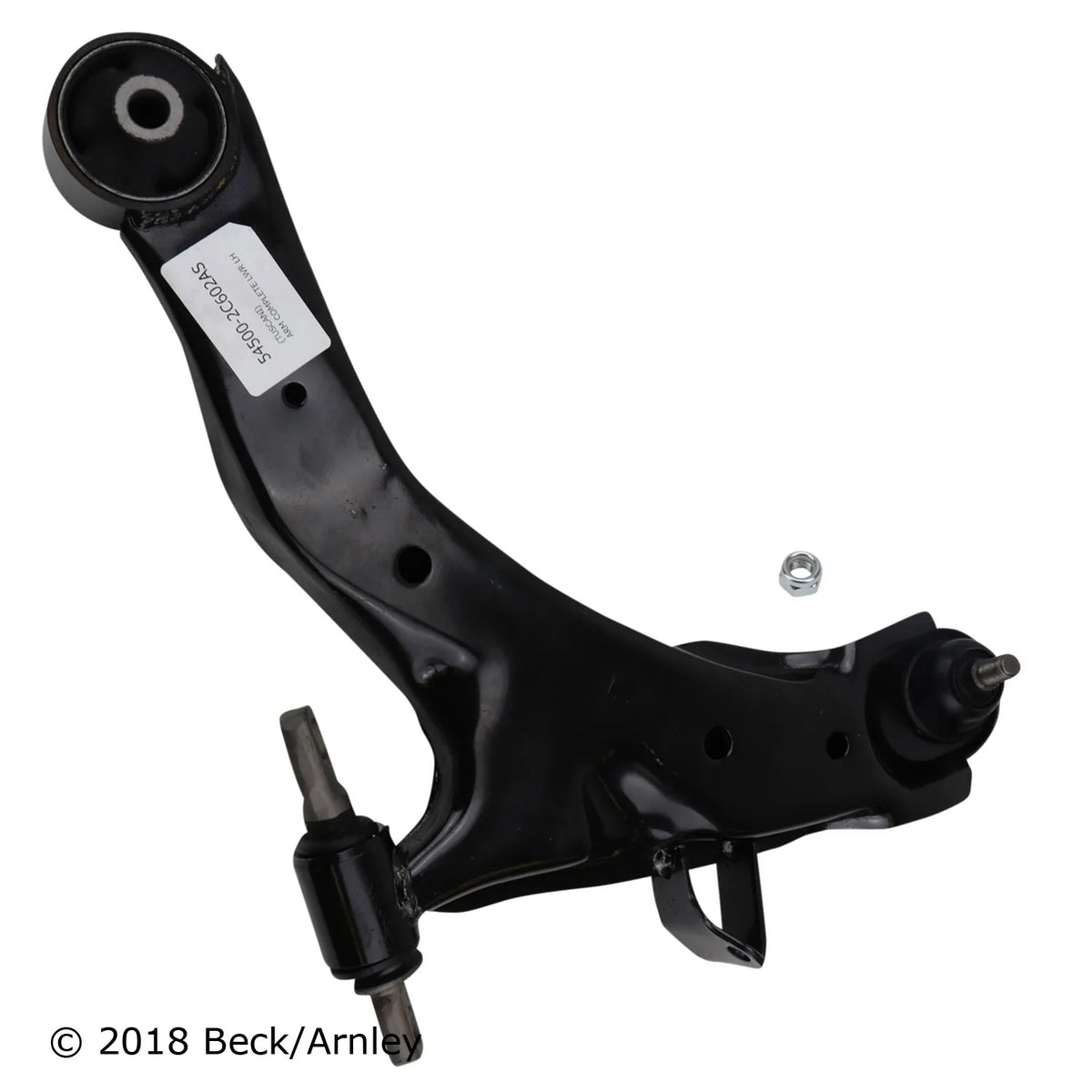 Beck/Arnley 102-6654 2005-2008 Hyundai Tiburon Suspension Control Arm and Ball Joint Assembly