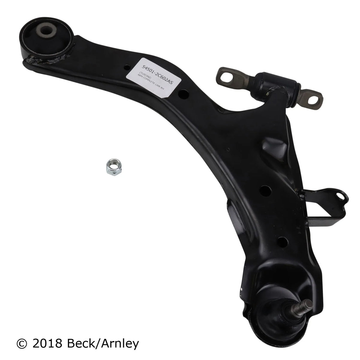 Beck/Arnley 102-6655 2005-2008 Hyundai Tiburon Suspension Control Arm and Ball Joint Assembly