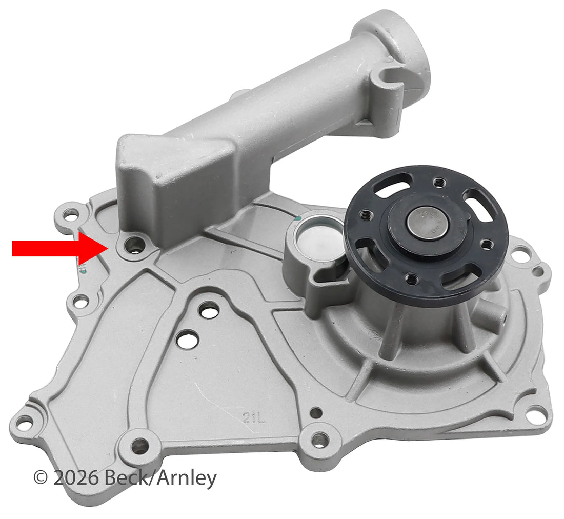 Beck/Arnley 131-2548 2019 Hyundai Santa Fe XL Engine Water Pump