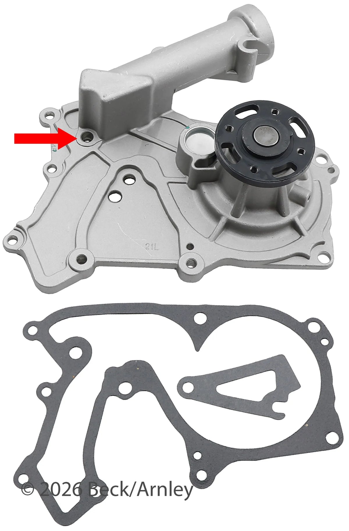 Beck/Arnley 131-2548 2019 Hyundai Santa Fe XL Engine Water Pump