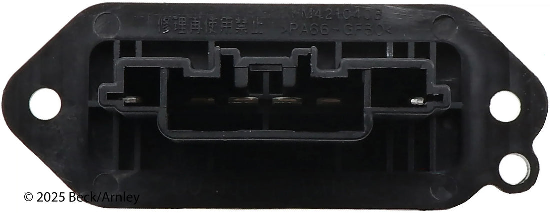 Beck/Arnley 204-0145 2010-2013 Mazda 3 HVAC Blower Motor Resistor