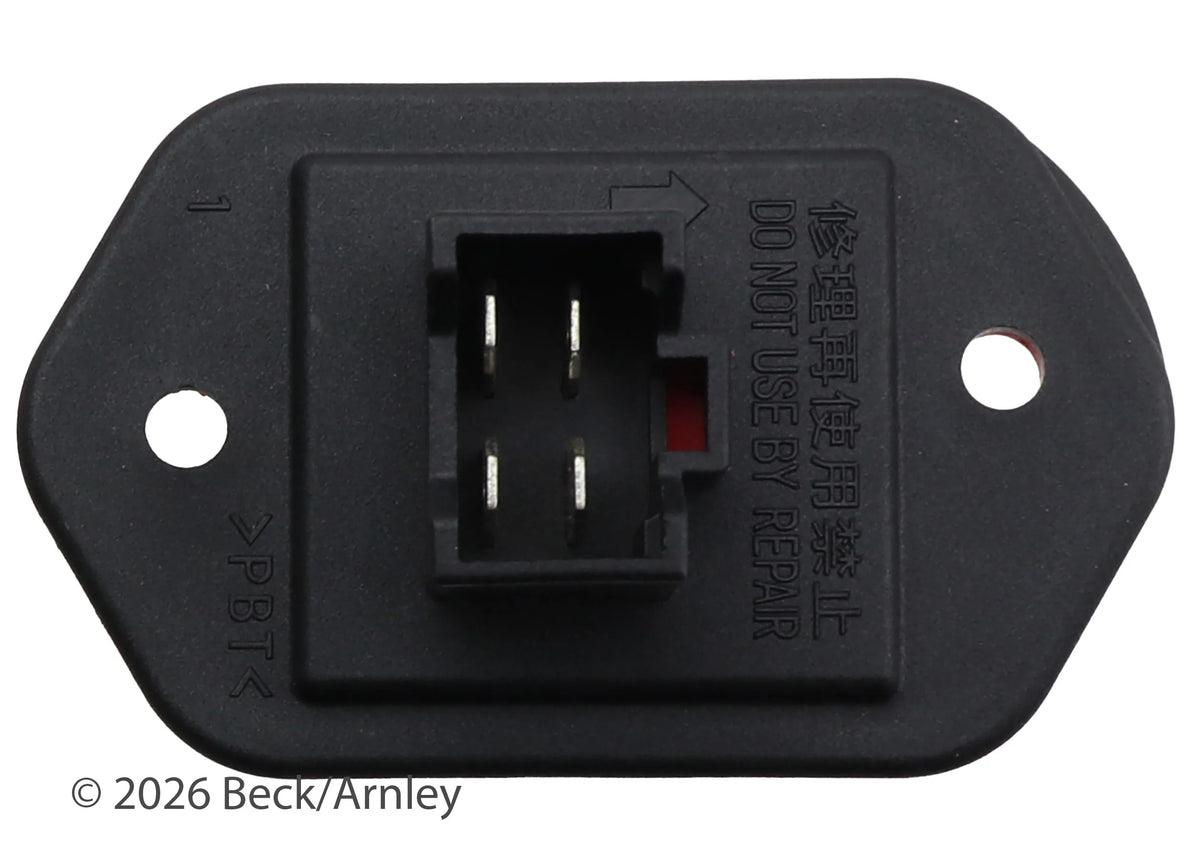 Beck/Arnley 204-0154 2009-2013 Honda Fit HVAC Blower Motor Resistor