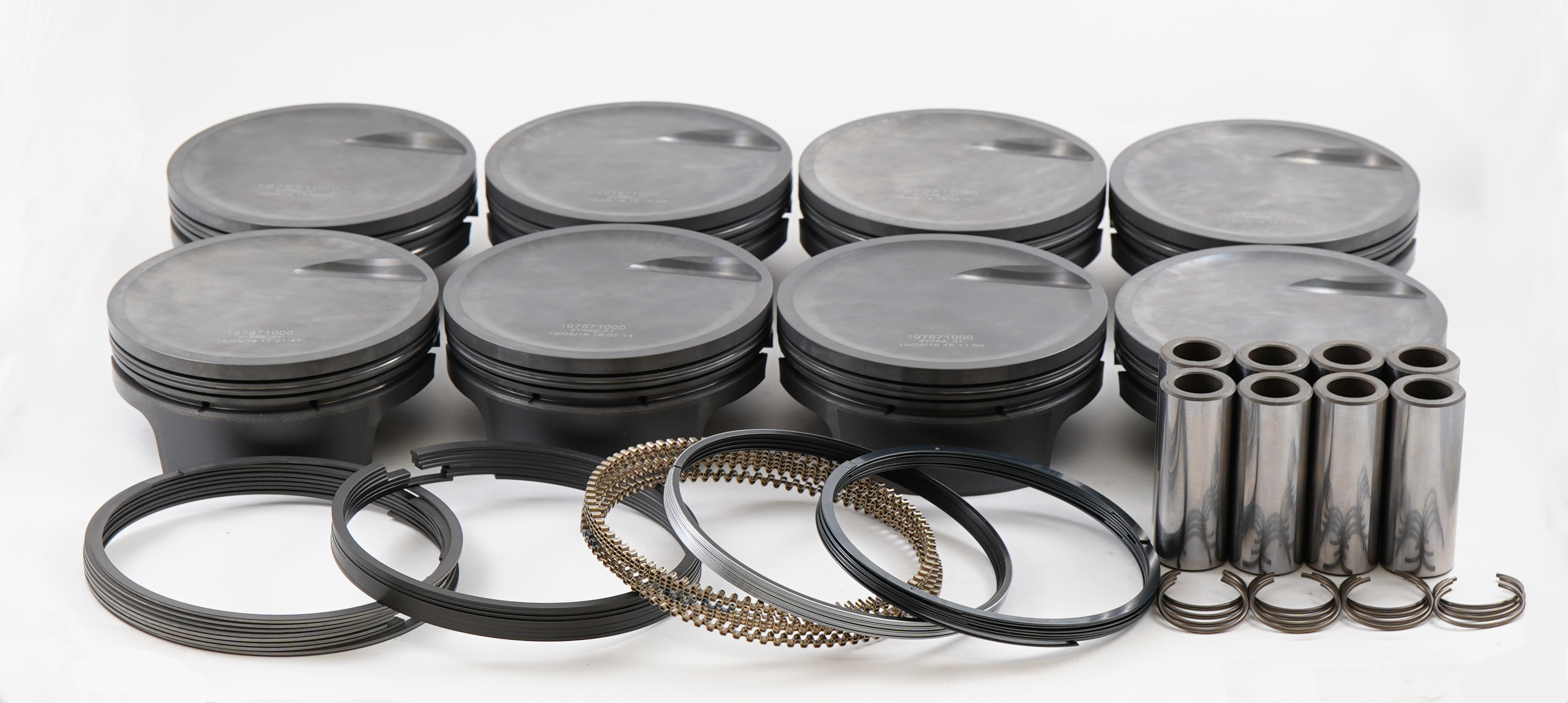 Mahle Motorsport 197871000T - Piston (set) - BIG BLOCK CHEVY DISH (TALL DECK 10.200) 2