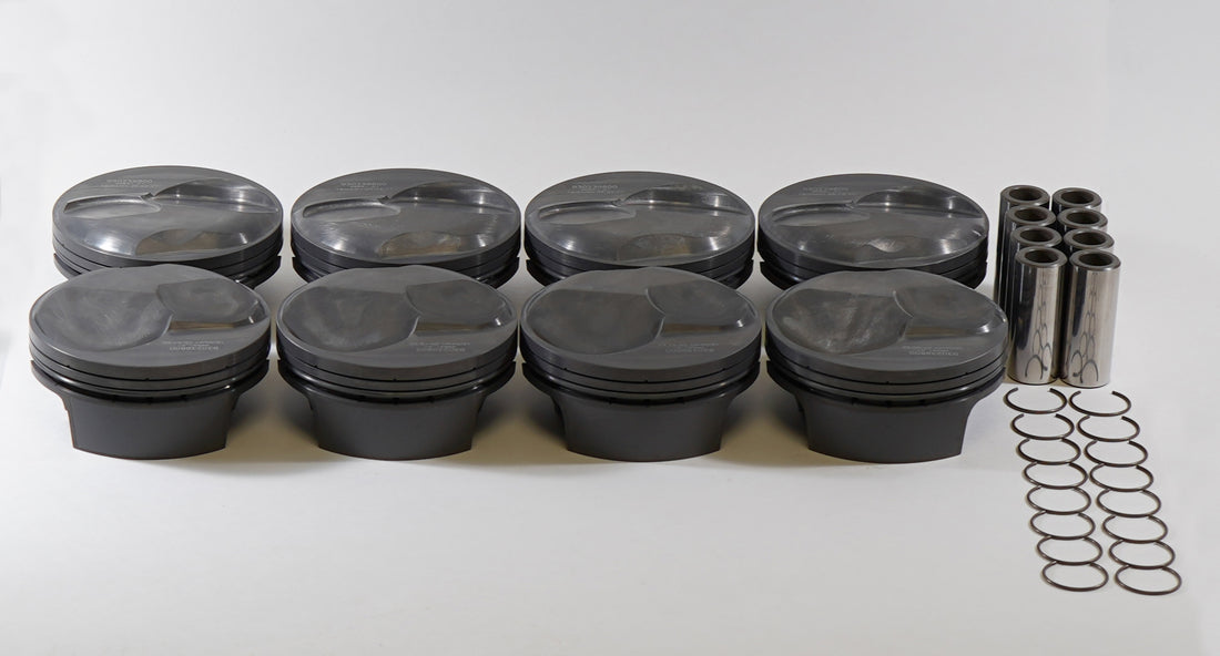 Mahle Motorsport 930240000T - Piston (set) - BIG BLOCK CHEVY ELITE SPORTSMAN DRAG SERIES 20 Deg 2