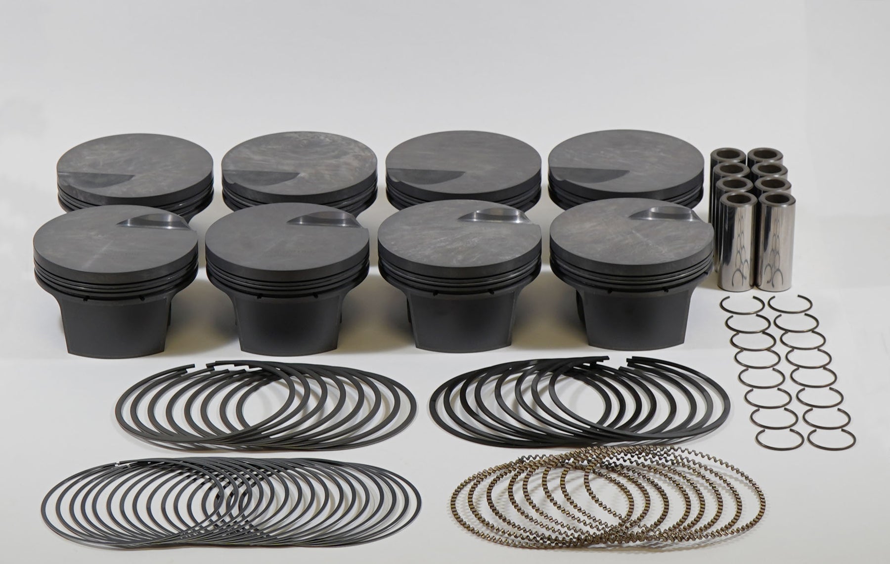 Mahle Motorsport 929870110T - Piston (set) - BIG BLOCK CHEVY FLAT TOP (STD DECK 9.800) 3