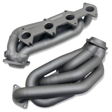 BBK Performance Parts 1612 - 2005-2010 MUSTANG GT 1-5/8 SHORTY TUNED LENGTH HEADERS (TITANIUM CERAMIC) 2