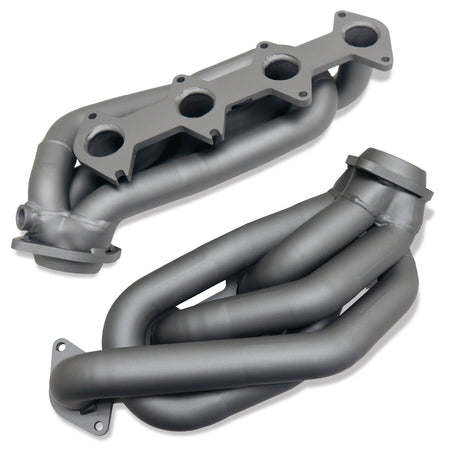 BBK Performance Parts 1612 - 2005-2010 MUSTANG GT 1-5/8 SHORTY TUNED LENGTH HEADERS (TITANIUM CERAMIC) 2