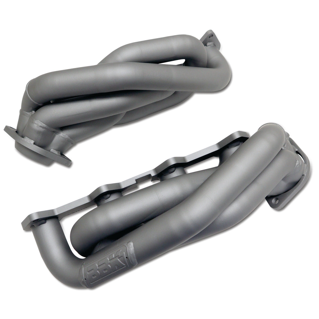 BBK Performance Parts 1612 - 2005-2010 MUSTANG GT 1-5/8 SHORTY TUNED LENGTH HEADERS (TITANIUM CERAMIC) 4