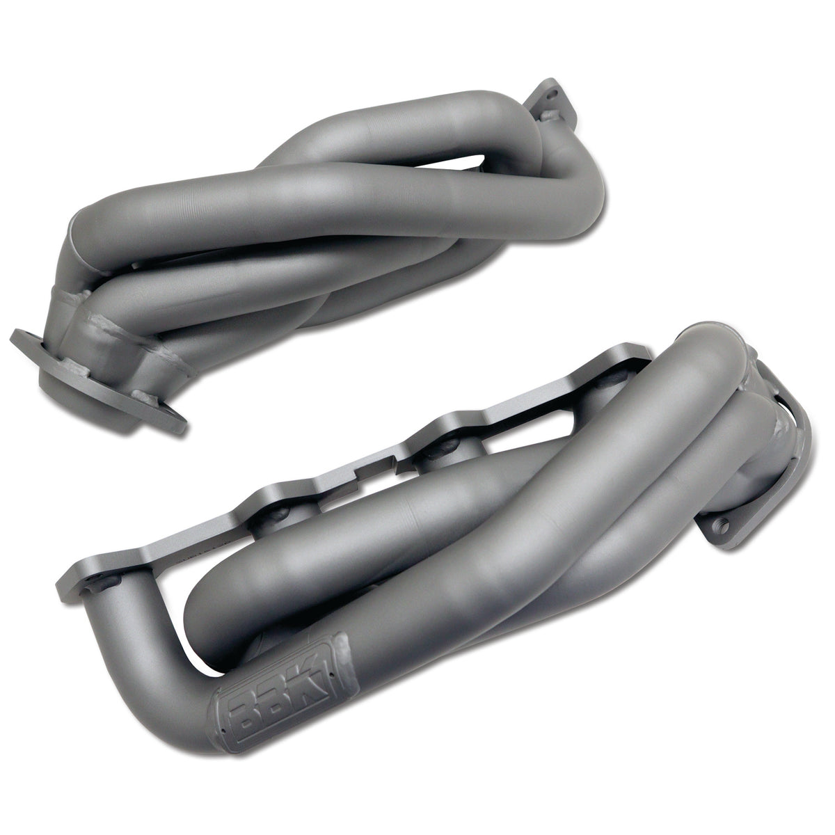 BBK Performance Parts 1612 - 2005-2010 MUSTANG GT 1-5/8 SHORTY TUNED LENGTH HEADERS (TITANIUM CERAMIC) 4