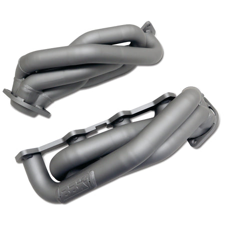 BBK Performance Parts 1612 - 2005-2010 MUSTANG GT 1-5/8 SHORTY TUNED LENGTH HEADERS (TITANIUM CERAMIC) 4