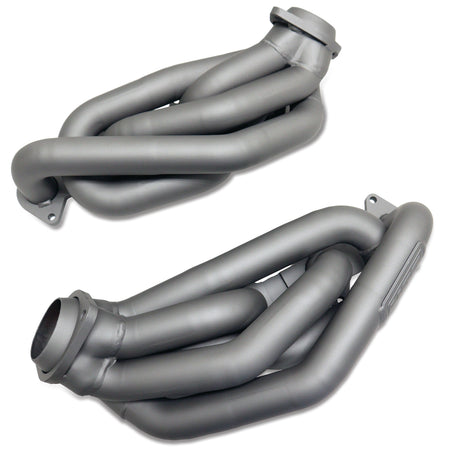 BBK Performance Parts 1612 - 2005-2010 MUSTANG GT 1-5/8 SHORTY TUNED LENGTH HEADERS (TITANIUM CERAMIC) 5