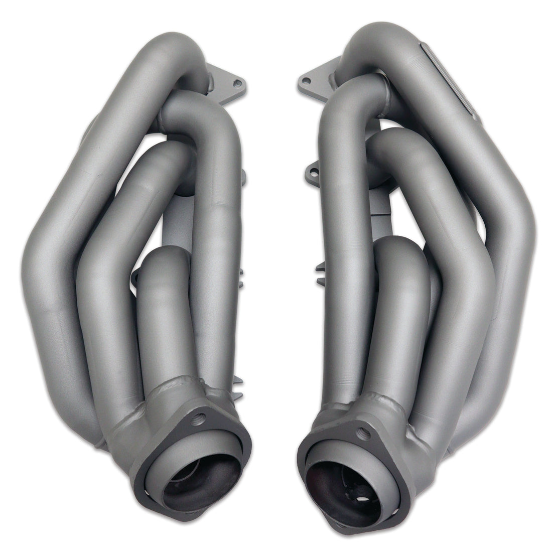 BBK Performance Parts 1612 - 2005-2010 MUSTANG GT 1-5/8 SHORTY TUNED LENGTH HEADERS (TITANIUM CERAMIC) 6