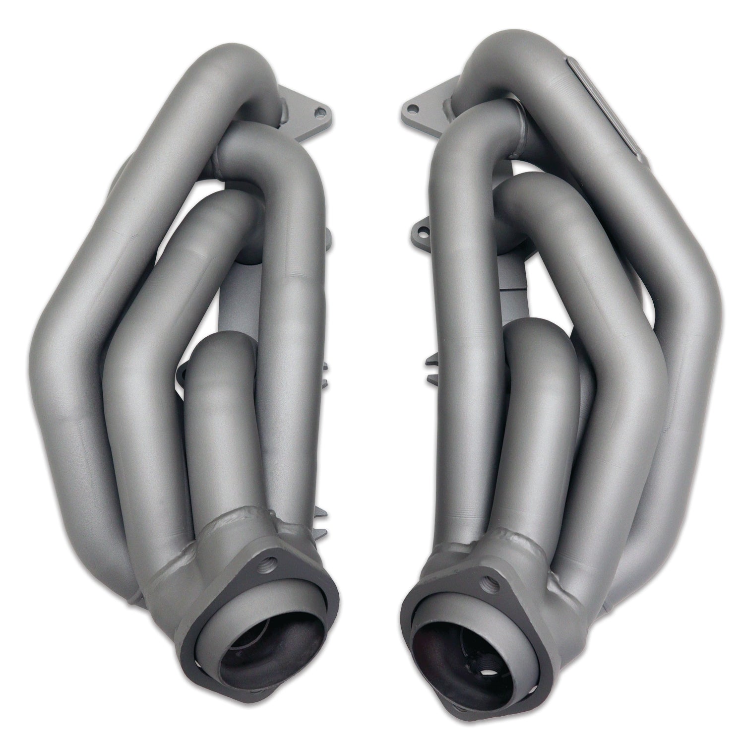 BBK Performance Parts 1612 - 2005-2010 MUSTANG GT 1-5/8 SHORTY TUNED LENGTH HEADERS (TITANIUM CERAMIC) 6