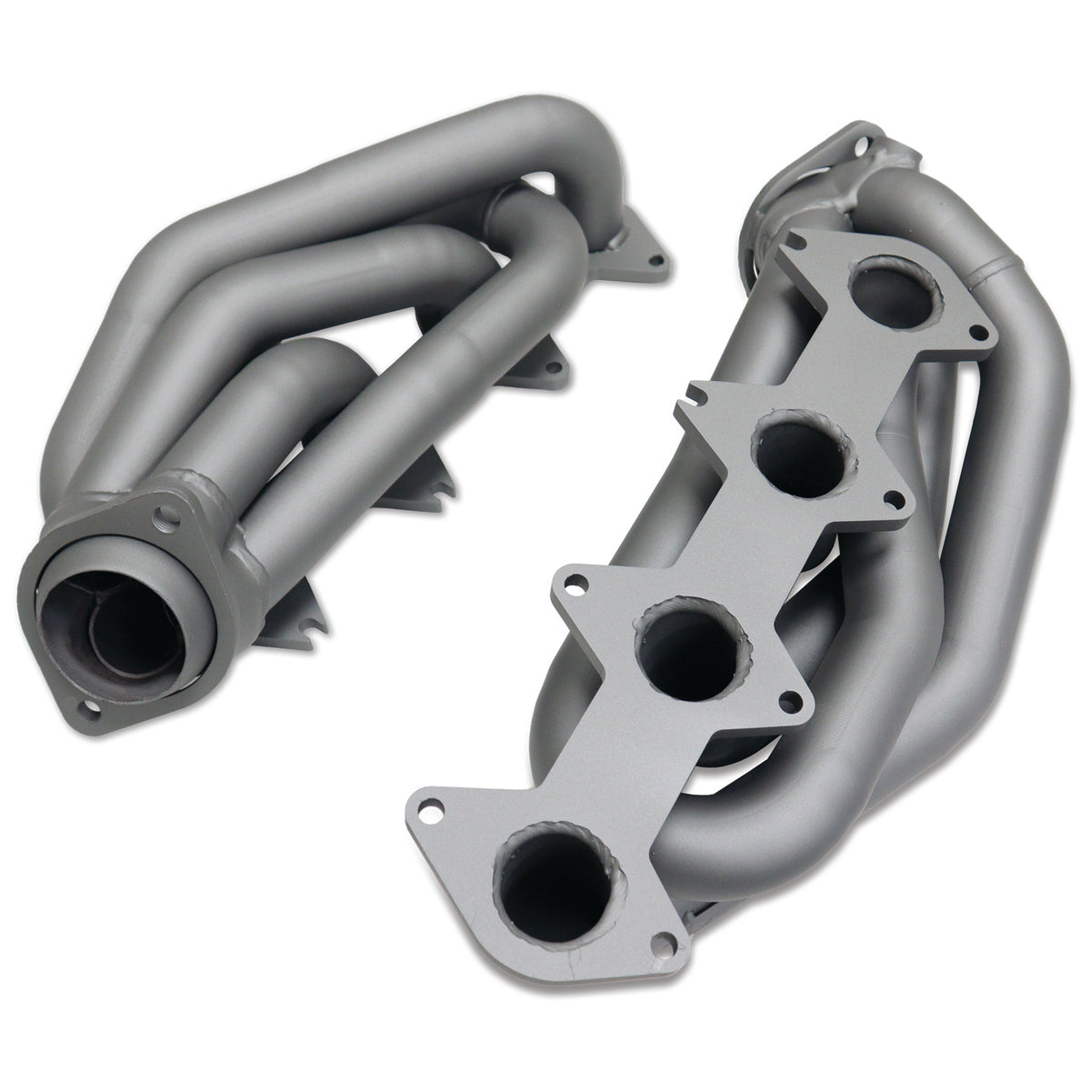 BBK Performance Parts 1612 - 2005-2010 MUSTANG GT 1-5/8 SHORTY TUNED LENGTH HEADERS (TITANIUM CERAMIC) 7