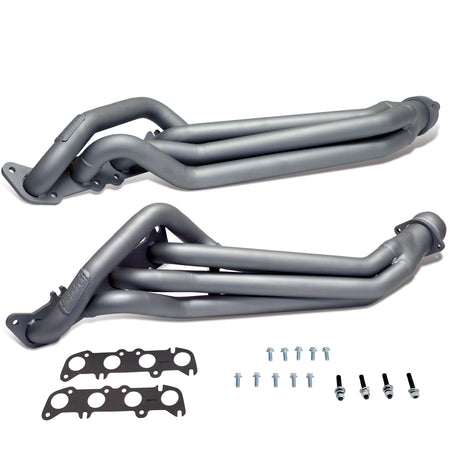 BBK Performance Parts 1856 - 2011-2023 MUSTANG GT 5.0 1-7/8 LONG TUBE EXHAUST HEADERS (TITANIUM CERAMIC) 2