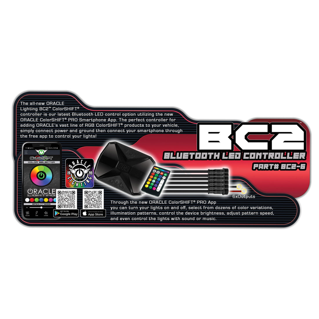 Oracle Lighting BC2-6 Accessory Light Controller Kit