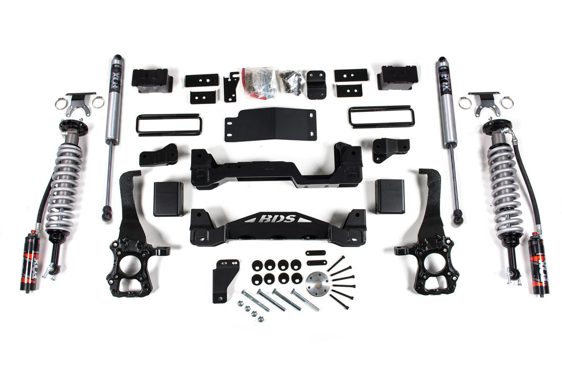 BDS Suspension BDS1532FPE - 6 Inch Lift Kit FOX 2.5 Performance Elite Coil-Over Ford F150 15-20 4WD