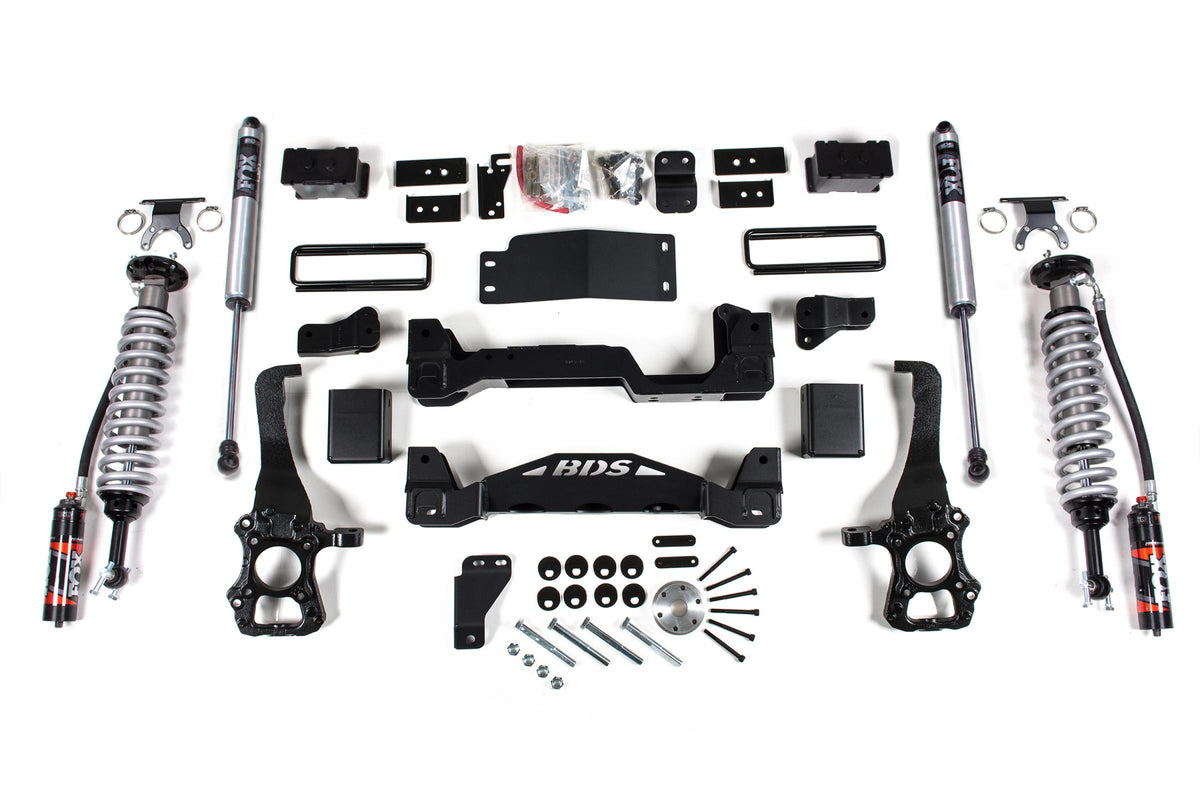 BDS Suspension BDS1532FPE - 6 Inch Lift Kit FOX 2.5 Performance Elite Coil-Over Ford F150 15-20 4WD
