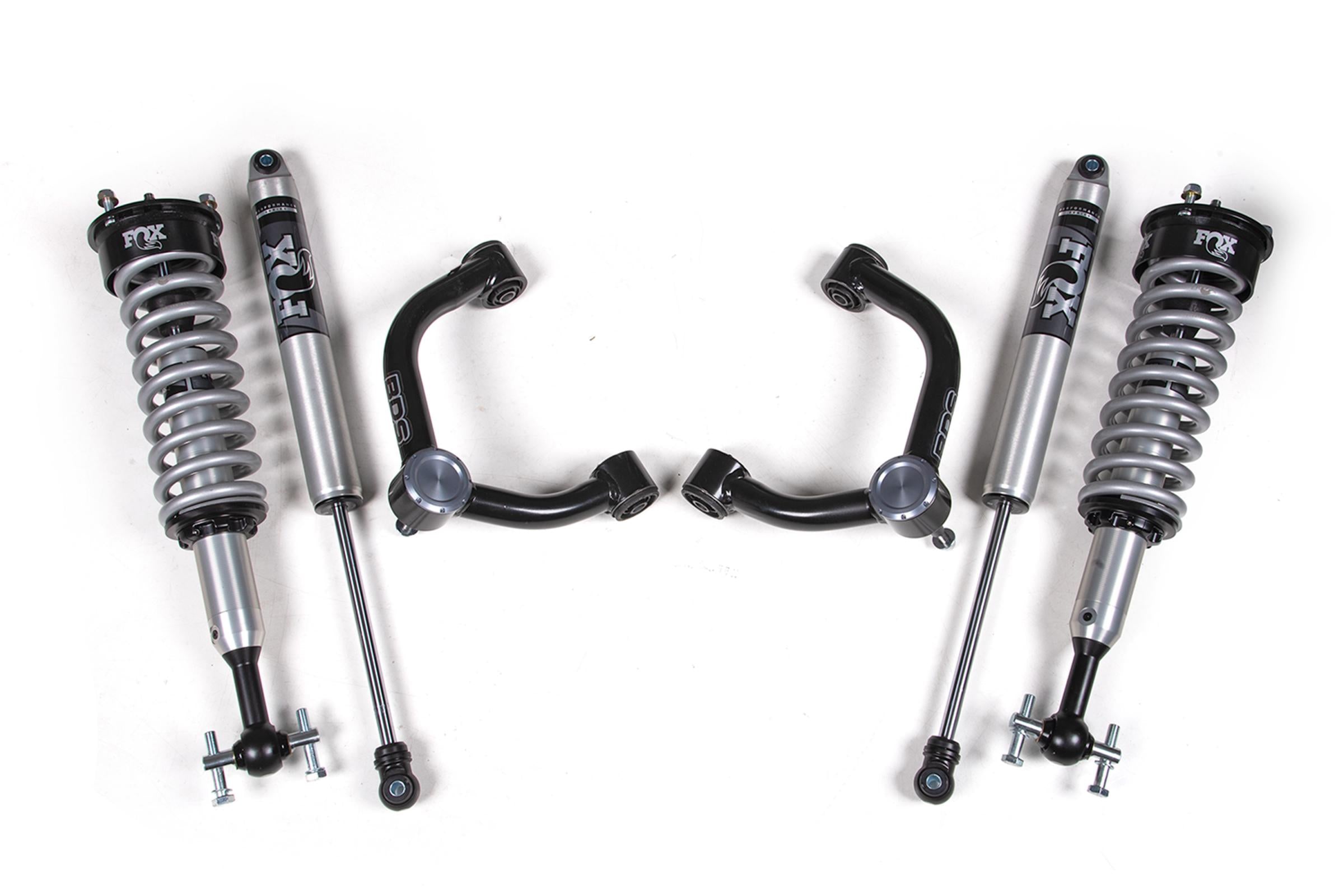BDS Suspension BDS1911FSL - 2 Inch Leveling Kit FOX 2.0 Coil-Over Ford F150 21-24 4WD No UCA Sensor 1