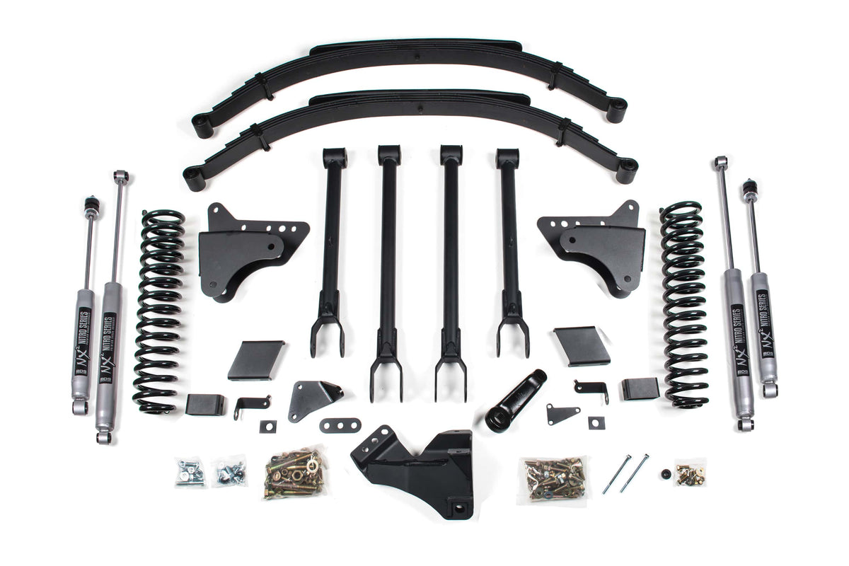 BDS Suspension NA BDS Suspension 1500H - 8 Inch Lift Kit 4-Link Conversion Ford F250/F350 Super Duty 11-16 4WD Diesel NX2 Nitro Shocks