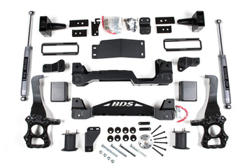 BDS Suspension NA BDS Suspension 1503H - 6 Inch Lift Kit Ford F150 2014 4WD 5 Inch Block Kit NX2 Nitro Shocks