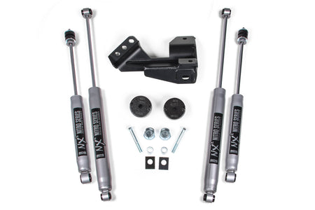 BDS Suspension NA BDS Suspension 1519H - 2 Inch Leveling Kit Coil Spacer Ford F250/F350 Super Duty 17-22 4WD NX2 Nitro Shocks