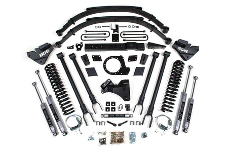 BDS Suspension NA BDS Suspension 1541H - 8 Inch Lift Kit 4-Link Conversion Ford F250/F350 Super Duty 17-19 4WD Diesel NX2 Nitro Shocks
