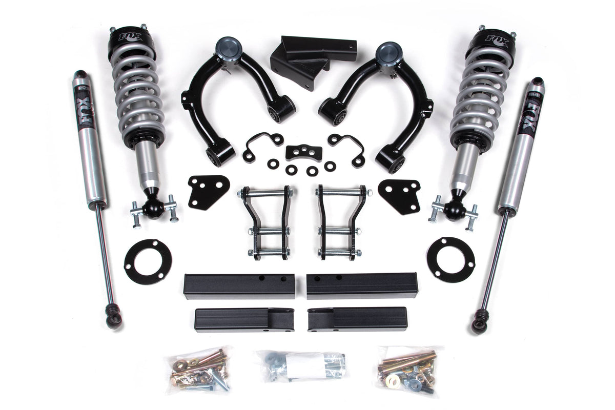 BDS Suspension NA BDS Suspension 1545FSL - 3.5 Inch Lift Kit FOX 2.0 Coil-Over Ford Ranger 19-23 4WD Cast Aluminum Fox 2.0 Performance Shocks