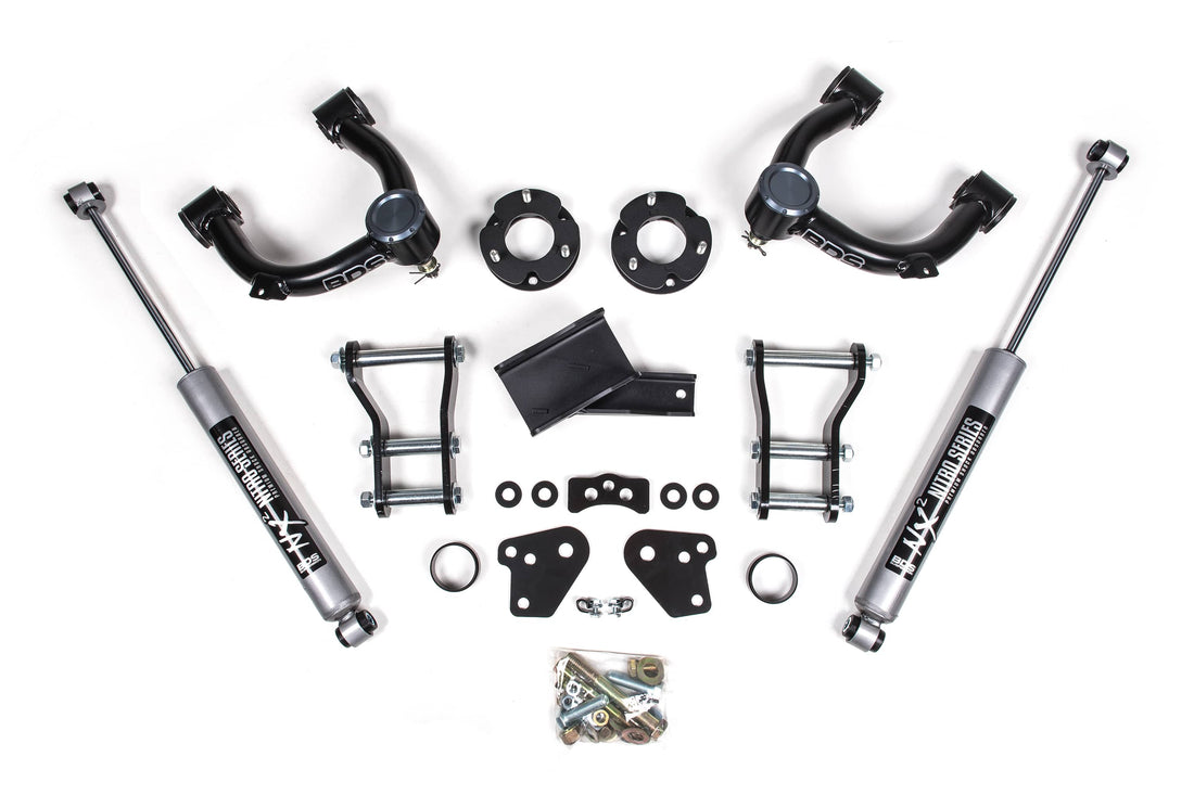BDS Suspension NA BDS Suspension 1545H - 3.5 Inch Lift Kit Ford Ranger 19-23 4WD Cast Aluminum Knuckle NX2 Nitro Shocks