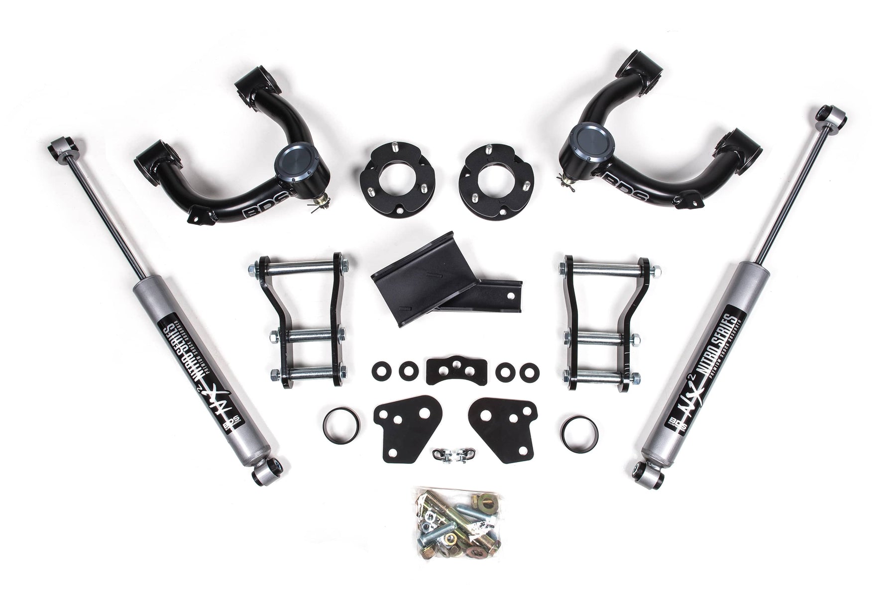 BDS Suspension NA BDS Suspension 1906FS - 3.5 Inch Lift Kit Ford Ranger 19-23 4WD Cast Steel Fox 2.0 Performance Shocks