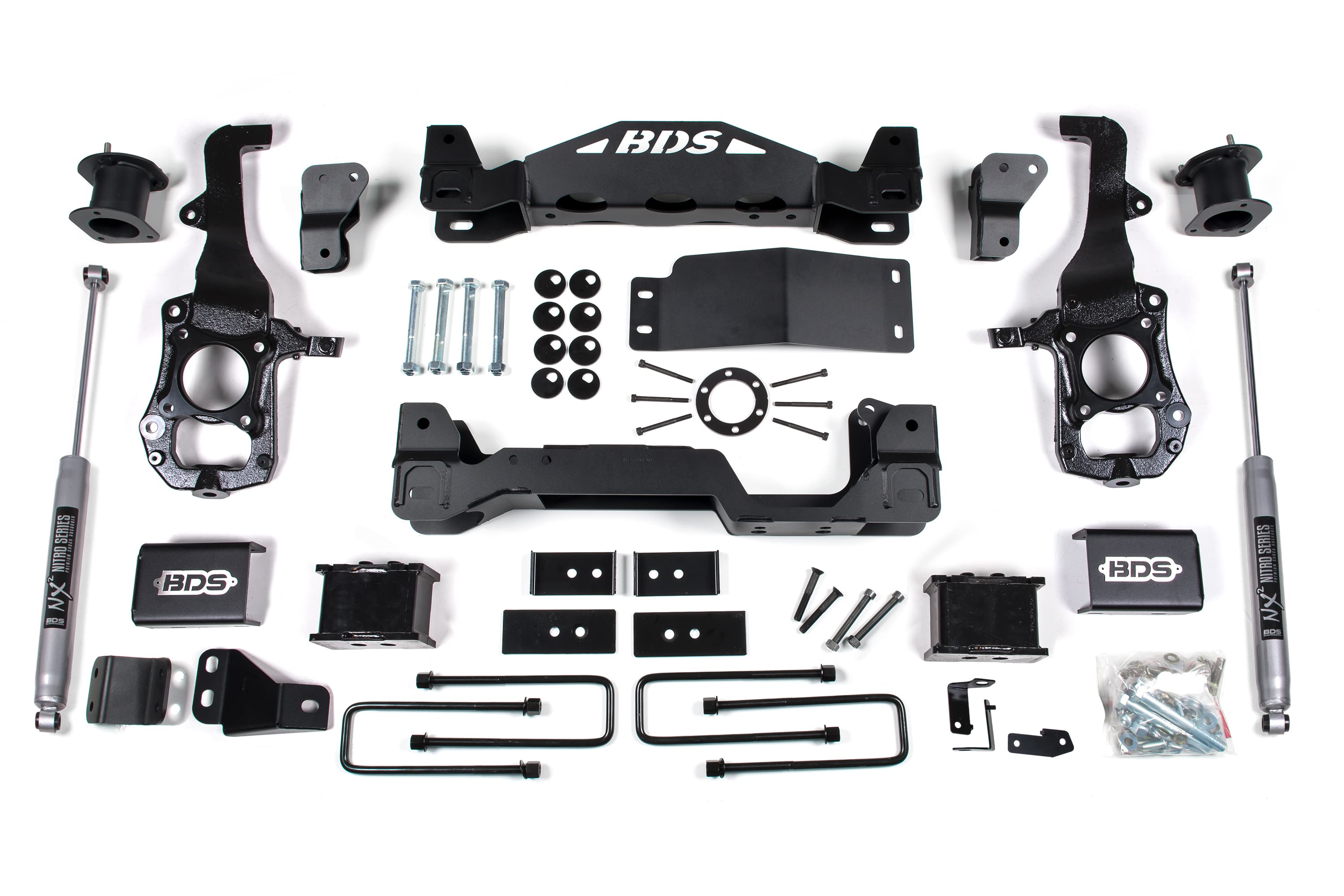 BDS Suspension NA BDS Suspension 1900FS - 6 Inch Lift Kit Ford F150 21-25 4WD 5 Inch Block Kit Fox 2.0 Performance Shock