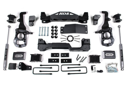 BDS Suspension NA BDS Suspension 1900H - 6 Inch Lift Kit Ford F150 21-24 4WD 4 Inch Block NX2 Nitro Shocks
