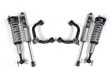 BDS Suspension NA BDS Suspension 1913FSL - 2 Inch Leveling Kit FOX 2.0 Coil-Over Ford F150 21-24 4WD With UCA Headlight Sensor