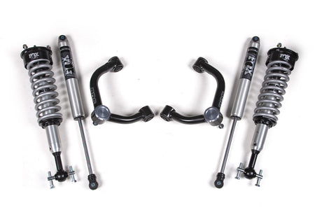 BDS Suspension NA BDS Suspension 1913FSL - 2 Inch Leveling Kit FOX 2.0 Coil-Over Ford F150 21-24 4WD With UCA Headlight Sensor