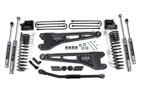 BDS Suspension NA BDS Suspension 1915FS - 2.5 Inch Lift Kit w/ Radius Arm Ford F450 Super Duty 20-22 4WD Diesel & Gas Fox 2.0 Performance Shocks