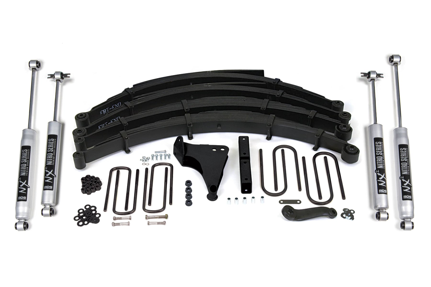 BDS Suspension NA BDS Suspension 317FS - 8 Inch Lift Kit Ford F250/F350 Super Duty 99-04 4WD Radius U Bolt Fox 2.0 Performance