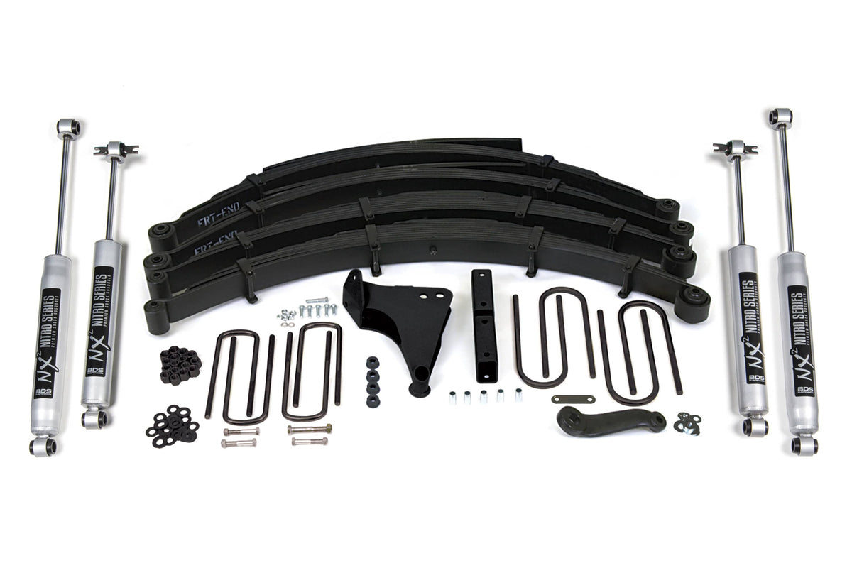 BDS Suspension NA BDS Suspension 305H - 10 Inch Lift Kit Ford Excursion 00-05 4WD With NX2 Nitro Shocks