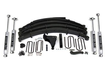 BDS Suspension NA BDS Suspension 317H - 8 Inch Lift Kit Ford F250/F350 Super Duty 99-04 4WD Square U Bolt NX2 Nitro