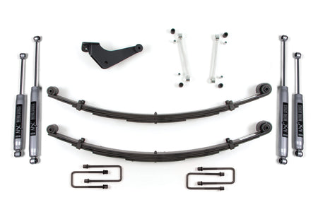 BDS Suspension NA BDS Suspension 320FS - 2 Inch Leveling Kit Ford F250/F350 Super Duty 99-04 4WD Radius Front U Bolt Fox 2.0 Performance Shocks