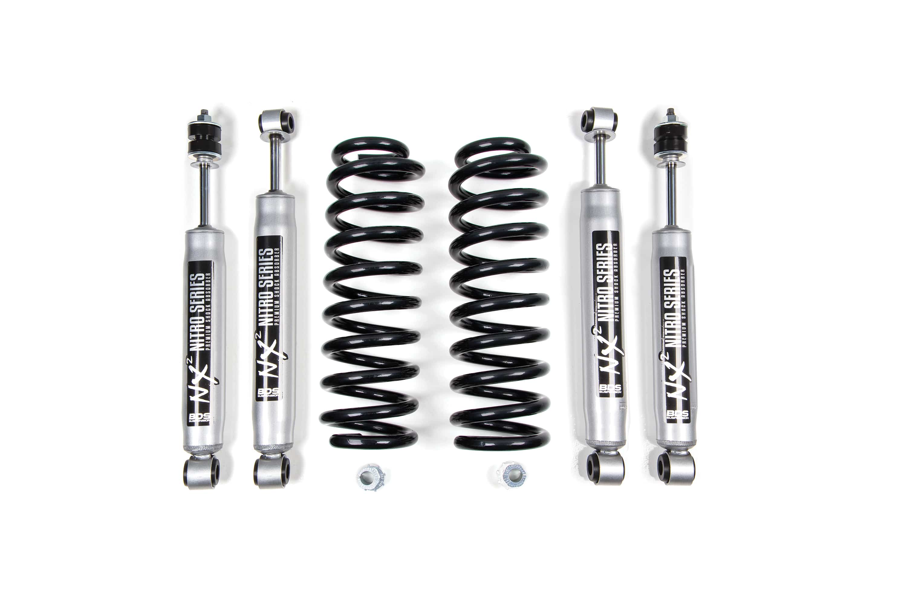 BDS Suspension NA BDS Suspension 359H - 2 Inch Leveling Kit Ford F150/Bronco 80-96 4WD Stock W/ NX2 Nitro Shocks