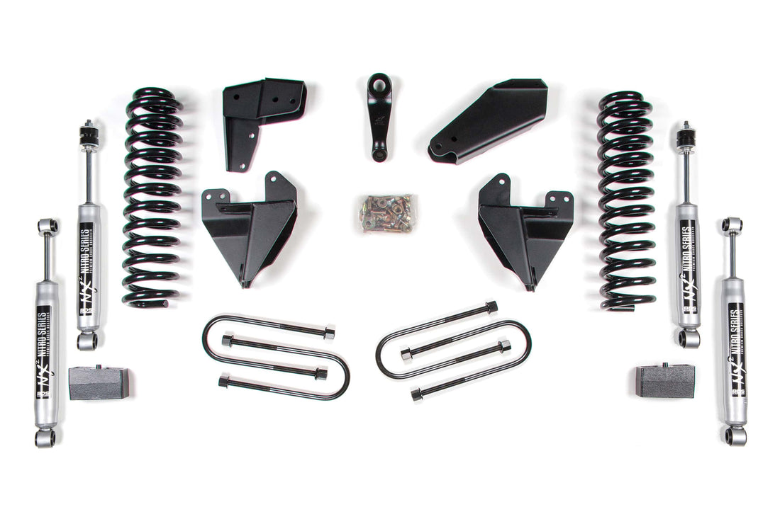 BDS Suspension NA BDS Suspension 360H - 4 Inch Lift Kit Ford F150/Bronco 80-96 4WD Block Kit NX2 Nitro