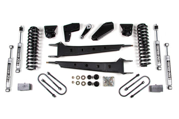 BDS Suspension NA BDS Suspension 365H - 4 Inch Lift Kit w/ Radius Arm Ford F150/Bronco 80-96 4WD Leaf Springs NX2 Nitro