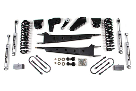 BDS Suspension NA BDS Suspension 504H - 4 Inch Lift Kit w/ Radius Arm Ford F100/F150 80-96 4WD Dual Add A Leaf NX2 Nitro