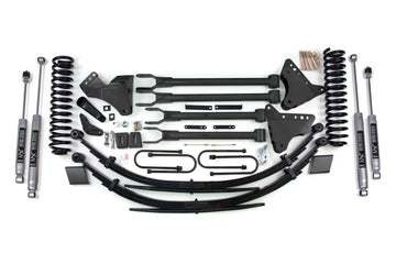 BDS Suspension NA BDS Suspension 567FS - 8 Inch Lift Kit w/ 4-Link Ford F250/F350 Super Duty 08-10 4WD Diesel Fox 2.0 Performance Shocks