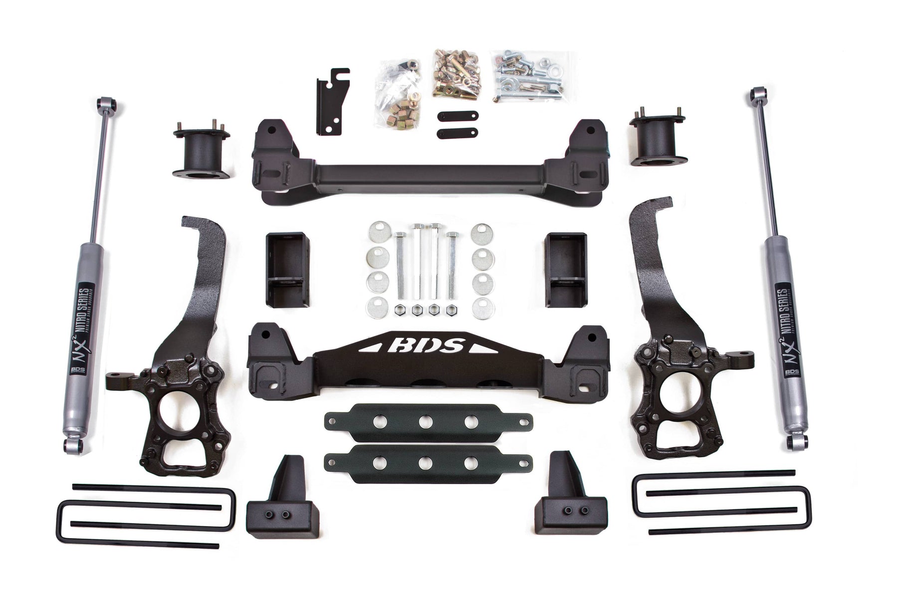 BDS Suspension NA BDS Suspension 1504FS - 4 Inch Lift Kit Ford F150 2014 2WD Fox 2.0 Performance Shocks
