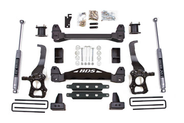 BDS Suspension NA BDS Suspension 1504H - 4 Inch Lift Kit Ford F150 2014 2WD NX2 Nitro Shocks