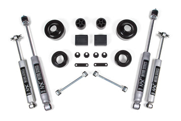 BDS Suspension NA BDS Suspension 1401H - 2 Inch Lift Kit Coil Spacer Jeep Wrangler JK 07-11 2-Door NX2 Nitro Shocks