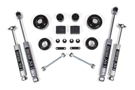 BDS Suspension NA BDS Suspension 1401FS - 2 Inch Lift Kit Coil Spacer Jeep Wrangler JK 07-11 2-Door Fox 2.0 Performance Shocks