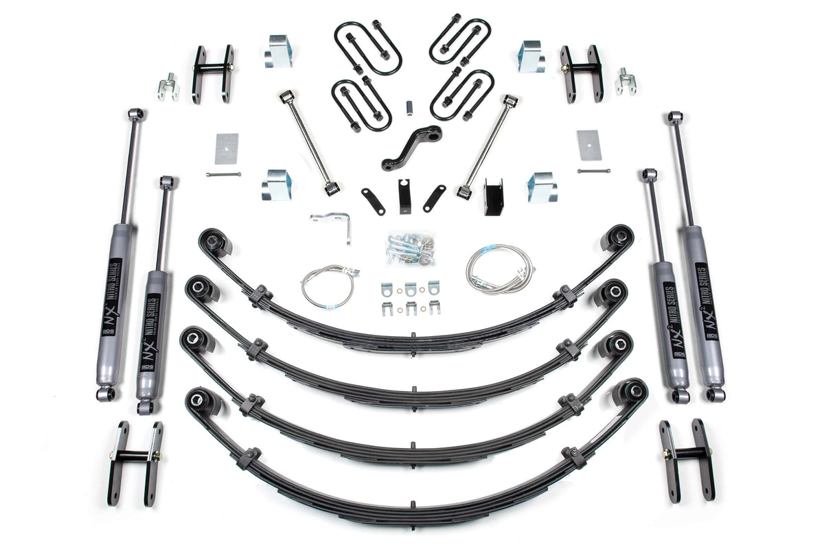 BDS Suspension NA BDS Suspension 1432FS - 6 Inch Lift Kit Jeep Wrangler YJ 87-95 Fox 2.0 Performance Shocks